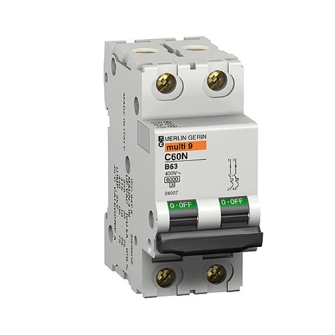 MCB 23849, Schneider C60A - 1P, 6A, 4.5KA, 230/400V