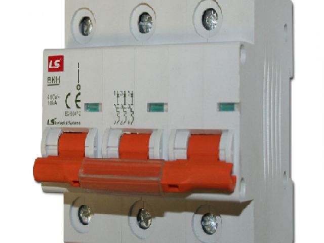 MCB LS BKH 3P 125A 10kA 230V
