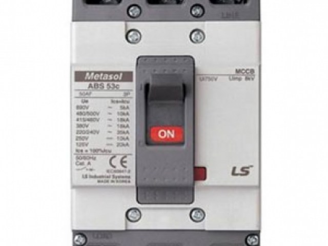 Mccb LS ABS103c 15,20,30,40,50,60,75,100,125A 42kA