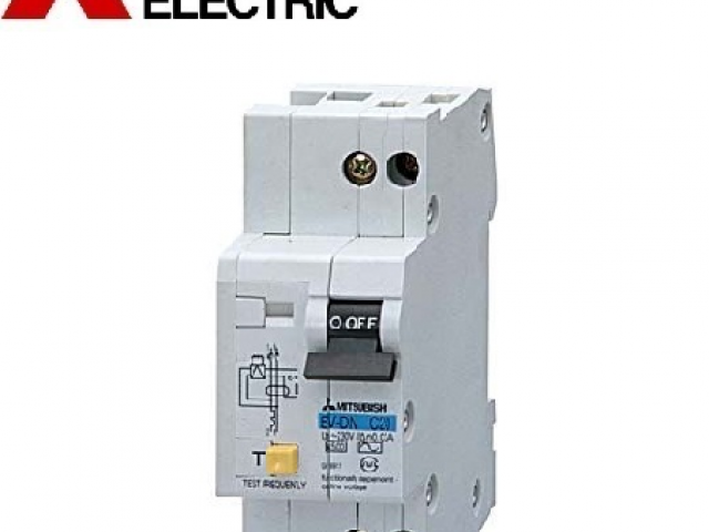Rcbo Mitsubishi BV-DN 1PN 40A 4,5kA,300mA