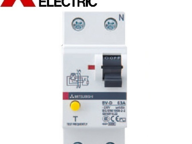 Rccb Mitsubishi BV-D 2P 25A 300mA