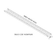 KHAY CÁP W200 H50