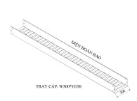 KHAY CÁP W300 H150