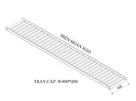 KHAY CÁP W400 H50