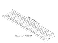 KHAY CÁP W600 H75