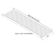 KHAY CÁP W700 H100