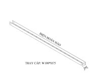 KHAY CÁP W100 H75