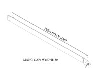 máng cáp W150 H150
