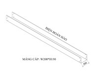 Máng cáp W200 H150
