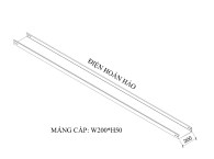 Máng cáp W200 H50