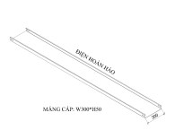 Máng cáp W300 H50