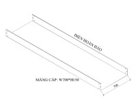 Máng cáp W700 H150