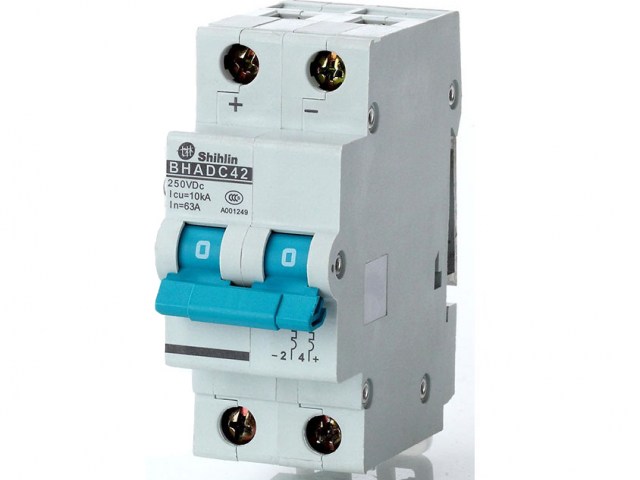 Mcb Shihlin BHA 2P 80.100A 10kA