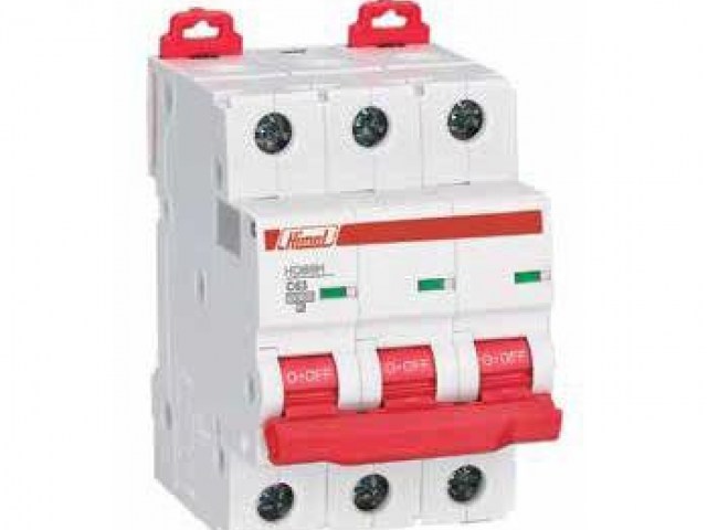 Mcb Himel HDB6SL3C63 3P 63A