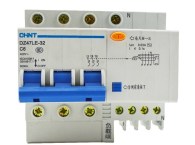 Rcbo CHINT DZ47LE 3P+N 40A  30mA